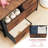 Nightstand, Set Of 2 Bedside Table With 2 Storage Drawers, Wooden Top Fabric Cabinet Kids Mini Dresser For Bedroom, Closet, Entryway, College Dorm-716067624