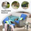 Ensemble de chaises berçantes d'extérieur en rotin avec coussins Tommy-88545913-88545908