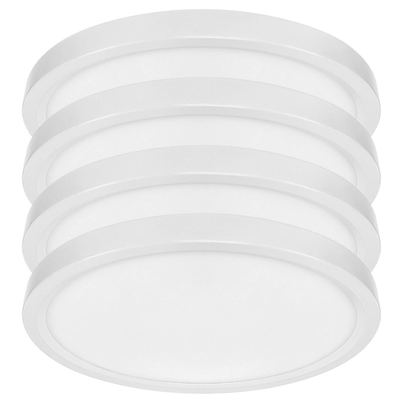 Lakesiha LED Flush Mount, White