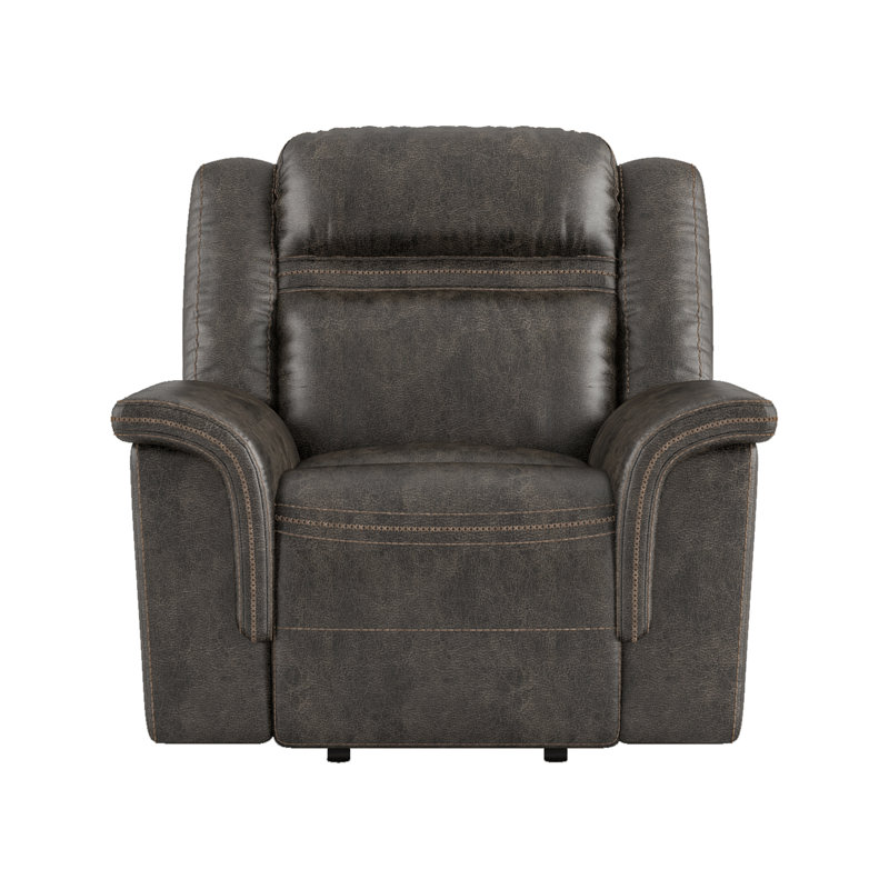 Upholstered Microfiber / Microsuede Recliner