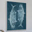 « two fish ii », reproduction d’art sur toile encadrée-20747311