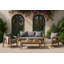 Outdoor 4 - Piece Teak Conversation Set-907590408