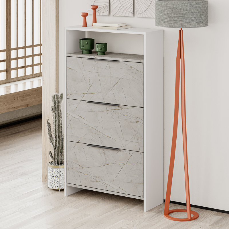 18 Pair Shoe Storage Cabinet