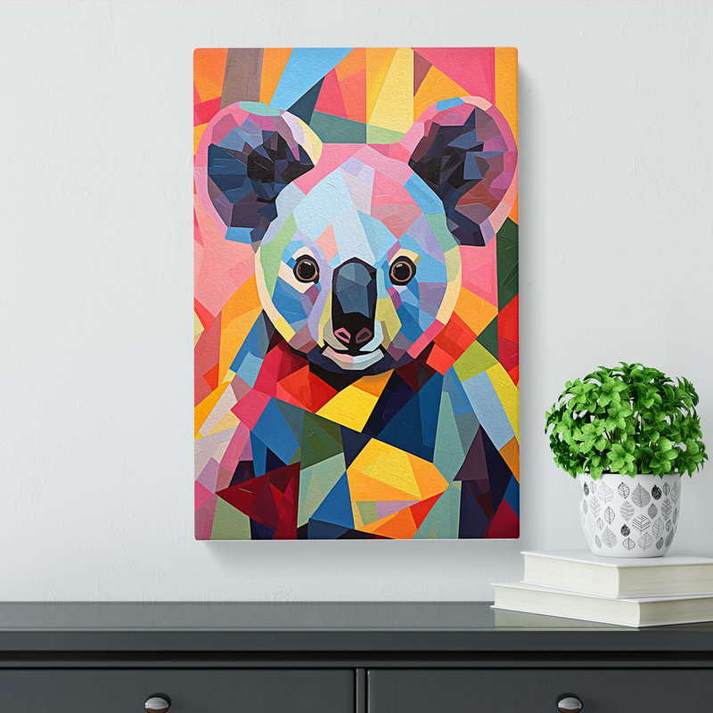 Koala Bear Constructivism No.2 - Print, 76cm H x 50cm W x 3cm D