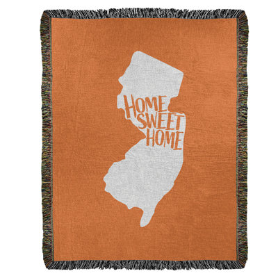 Jeté en coton tissé en coton new jersey home