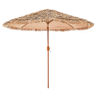 Parasol de patio en chaume 9 pi Tiki Umbrella