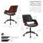 Chaise de bureau Lithonia-40874255