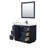 Miranda 42" Freestanding Single Bathroom Vanity with Cultured Marble Top with 34" Mirror-97924001-97924004-97924006