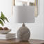 Lampe standard argentée 19 "Orsa Avalene