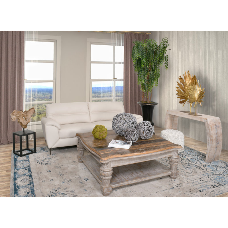 Annegret Solid Wood Console Table