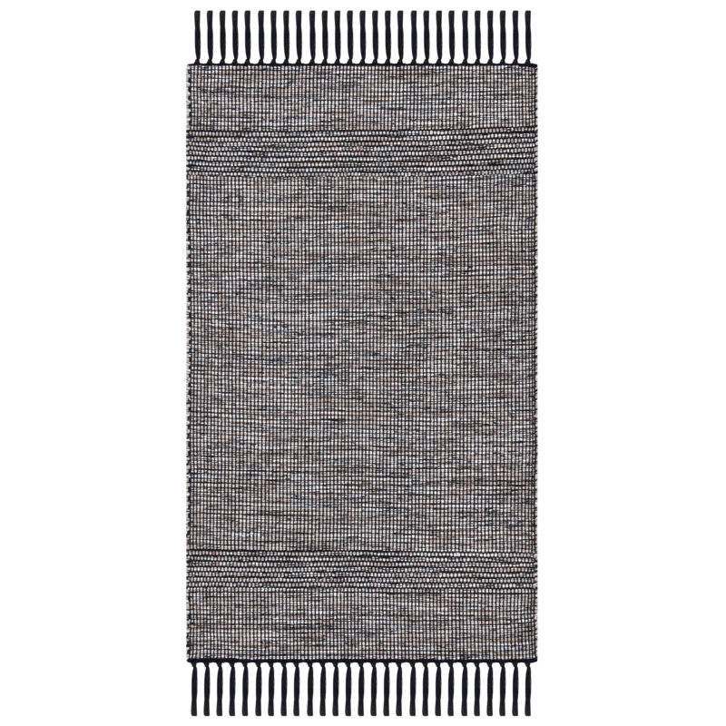 Tapis en coton tissé à la main Montauk, Rectangle 3 pi x 5 pi