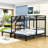 Afshah Twin over Twin & Twin Triple / Quad Bunk Bed by Isabelle & Max™-428875426
