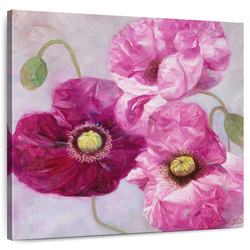 Harnek Purple Poppies I