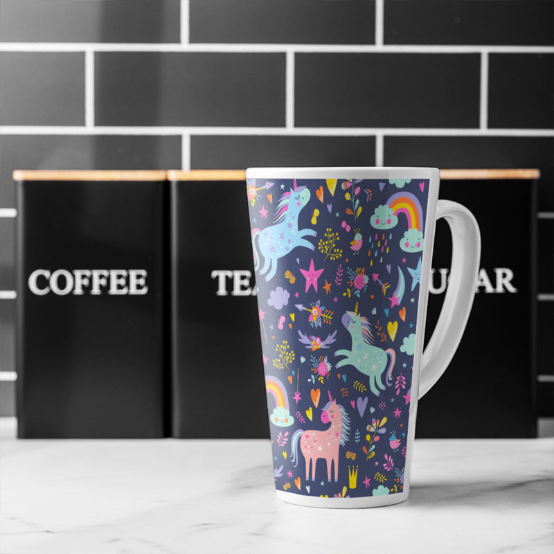 Ceramic Coffee Mug, Navy