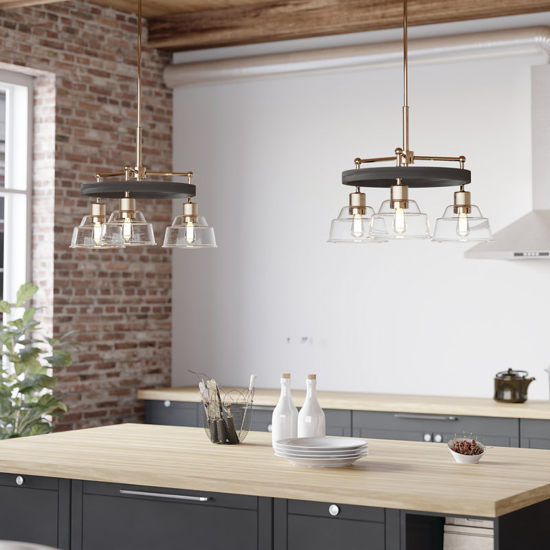 Lustre Eastmont 3Lt, Nickel poli