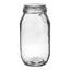 Argon Tableware - Glass Storage Jars with Labels-45958137-45958135