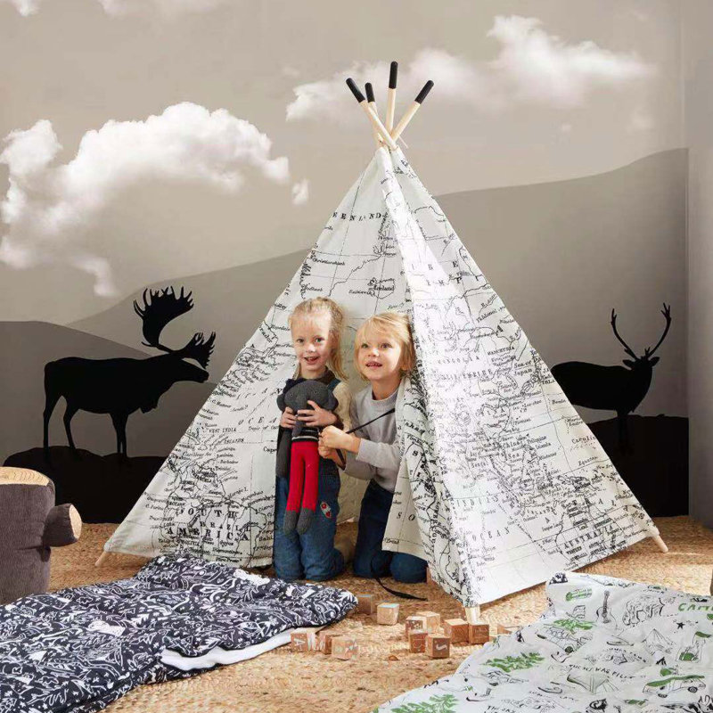 Tente de jeu en toile Wonder & Wise