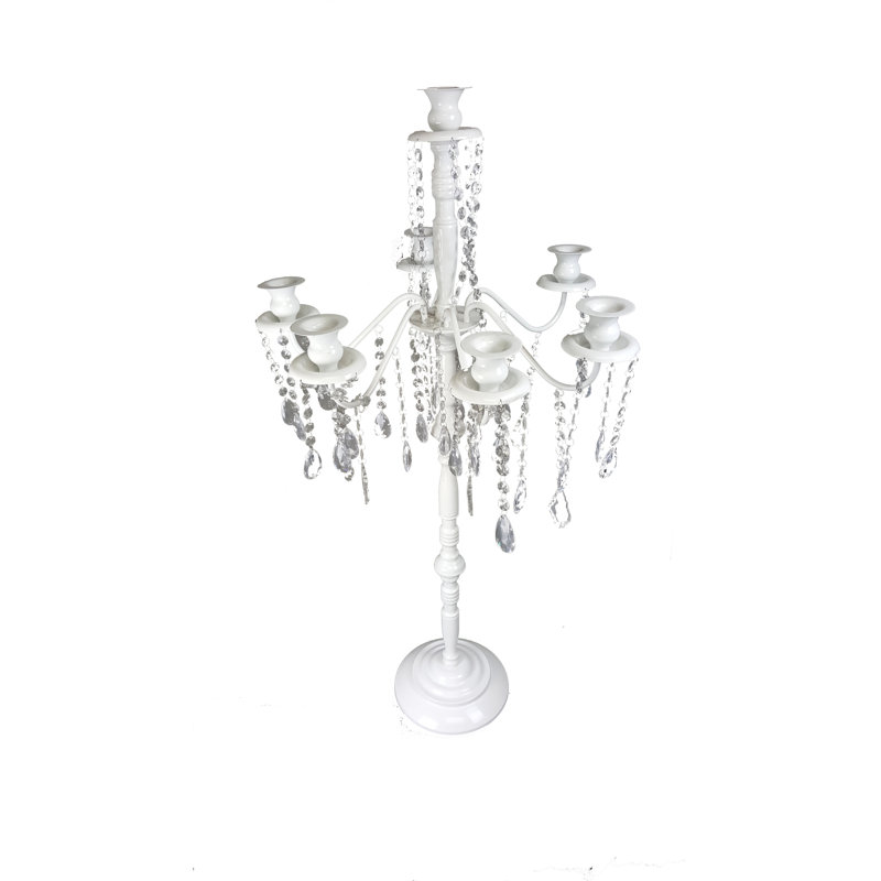 31.5'' H Metal Tabletop Candelabra