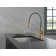 Foundry Pull Down Single Handle Kitchen Faucet with  Soap Dispenser