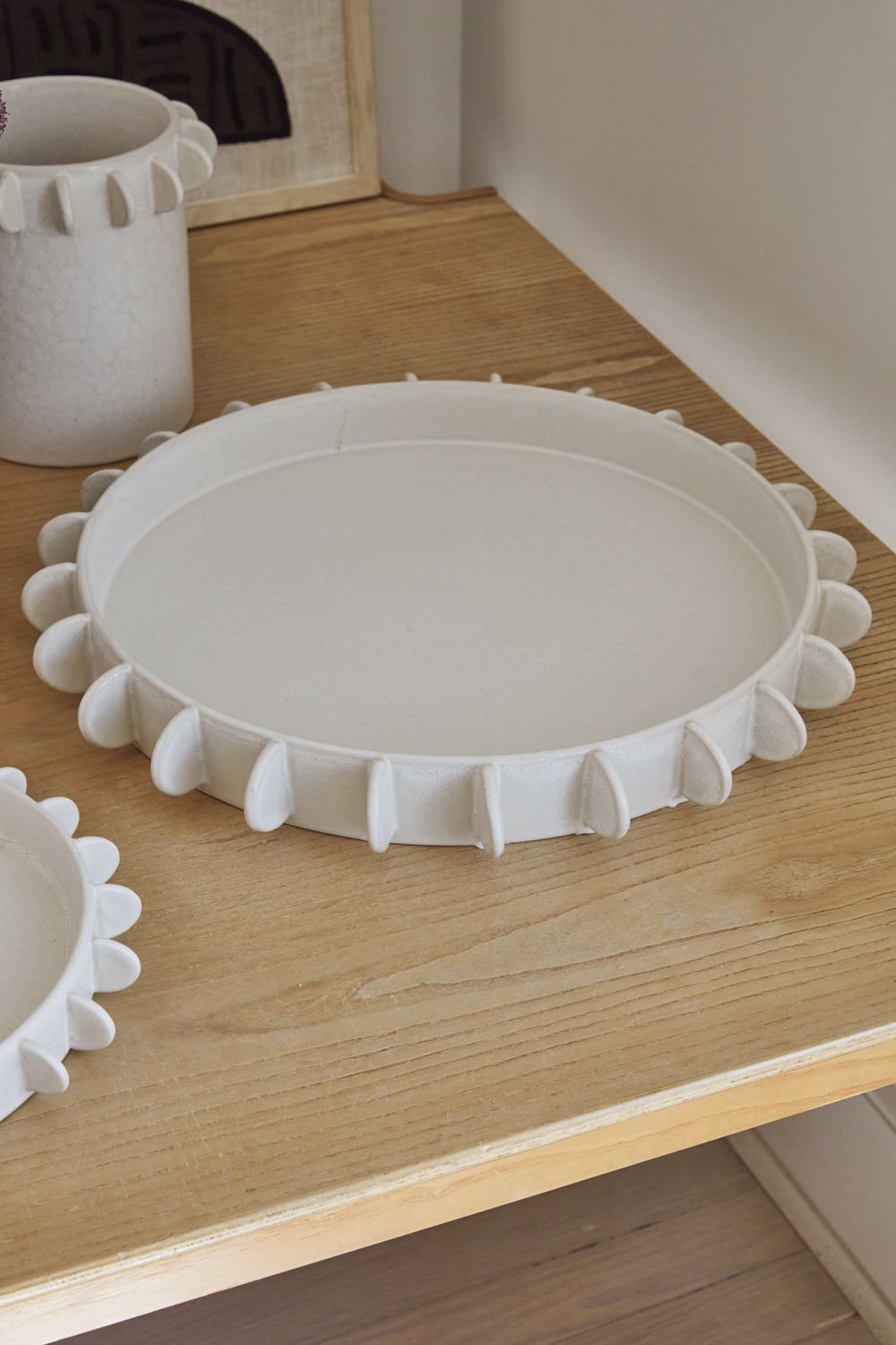 Archbold Decorative Tray, 2.25" H  x 22" W x 22" D