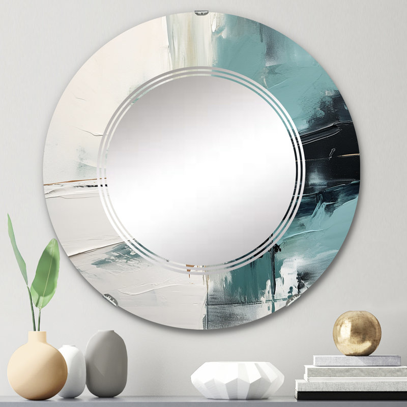 Miroir mural Wiebren, 24 po x 24 po