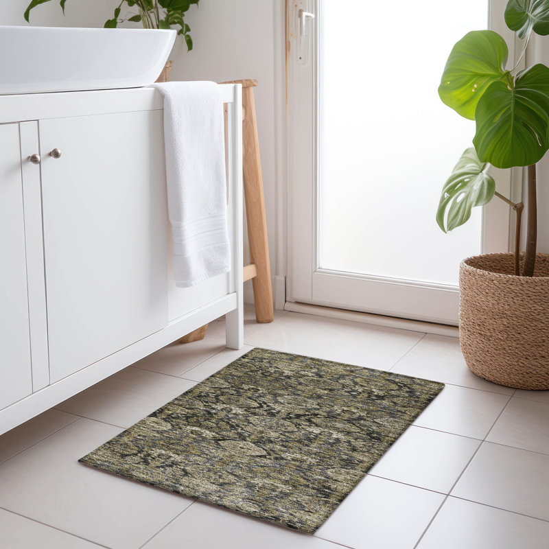 Tapis Segin avec envers antidérapant, Rectangle 1 pi 8 po x 2 pi 6 po
