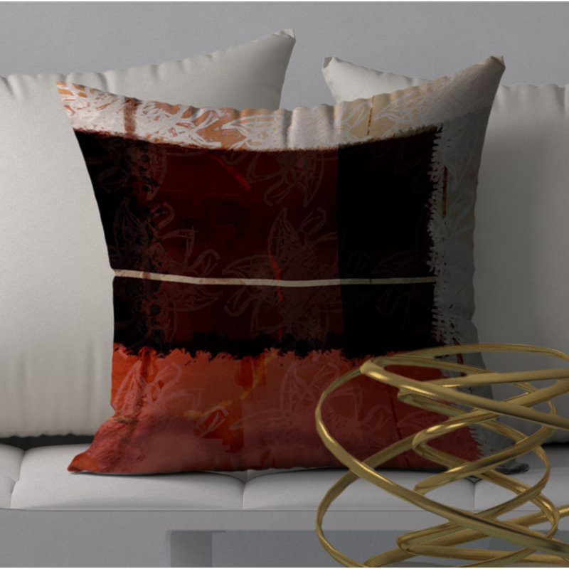 Housse de coussin carrée/insert, 20 po x 20 po