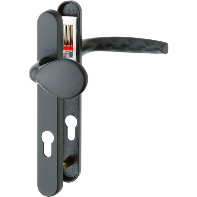Right Door Handle, Matt Black