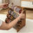 Black Walnut Wooden Bracelet Holder, 4 Tier Natural Solid Wood Jewelry Stand for Watch Bangle Necklace Scrunchie, Display Showcase
