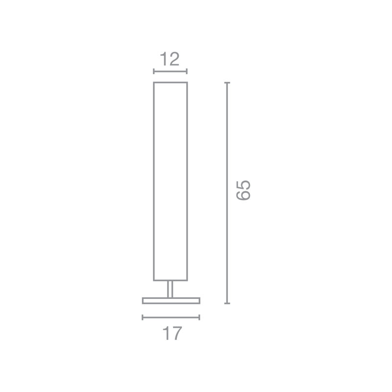Tubo Metal Table Lamp