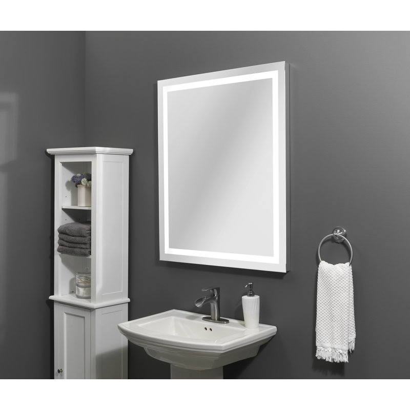 Celeste Flat Wall Mirror, 30" H x 36" W