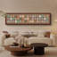 Art mural Mid-Century moderne en toile pour salon-114677958
