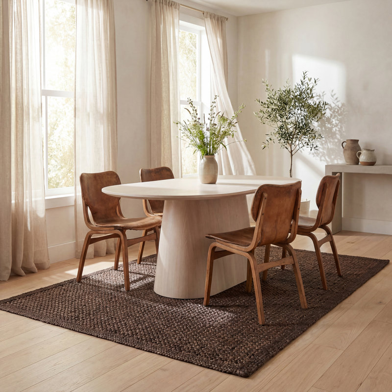 Thale Textured Handmade Jute Rug, Rectangle 8'6" x 11'6"