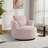 Compressible 360° Swivel Accent Chair,- Modern Comfort Seating for Living Room,Office,Apartment-945011415