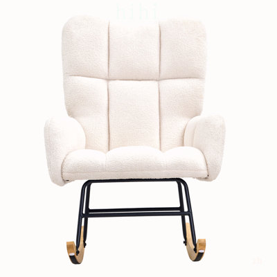 Rubber Wood Rocking Chair