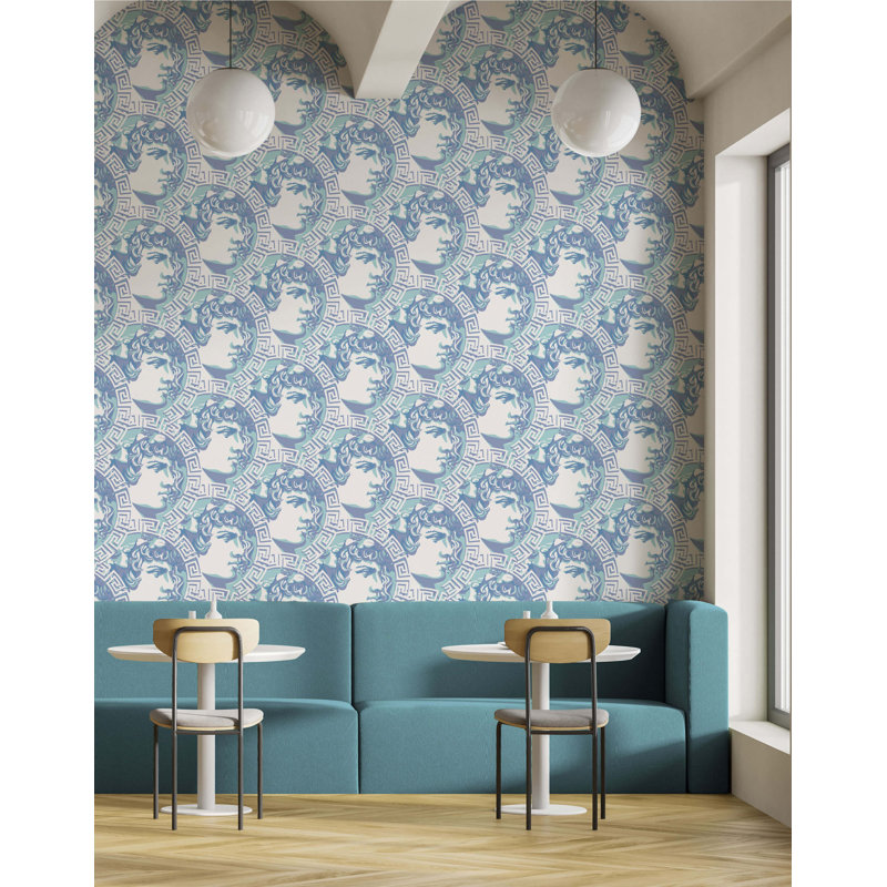 Holzman 7m x 75cm Wallpaper Roll, Blue