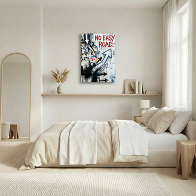 Ensemble d'une toile murale abstraite de style graffiti