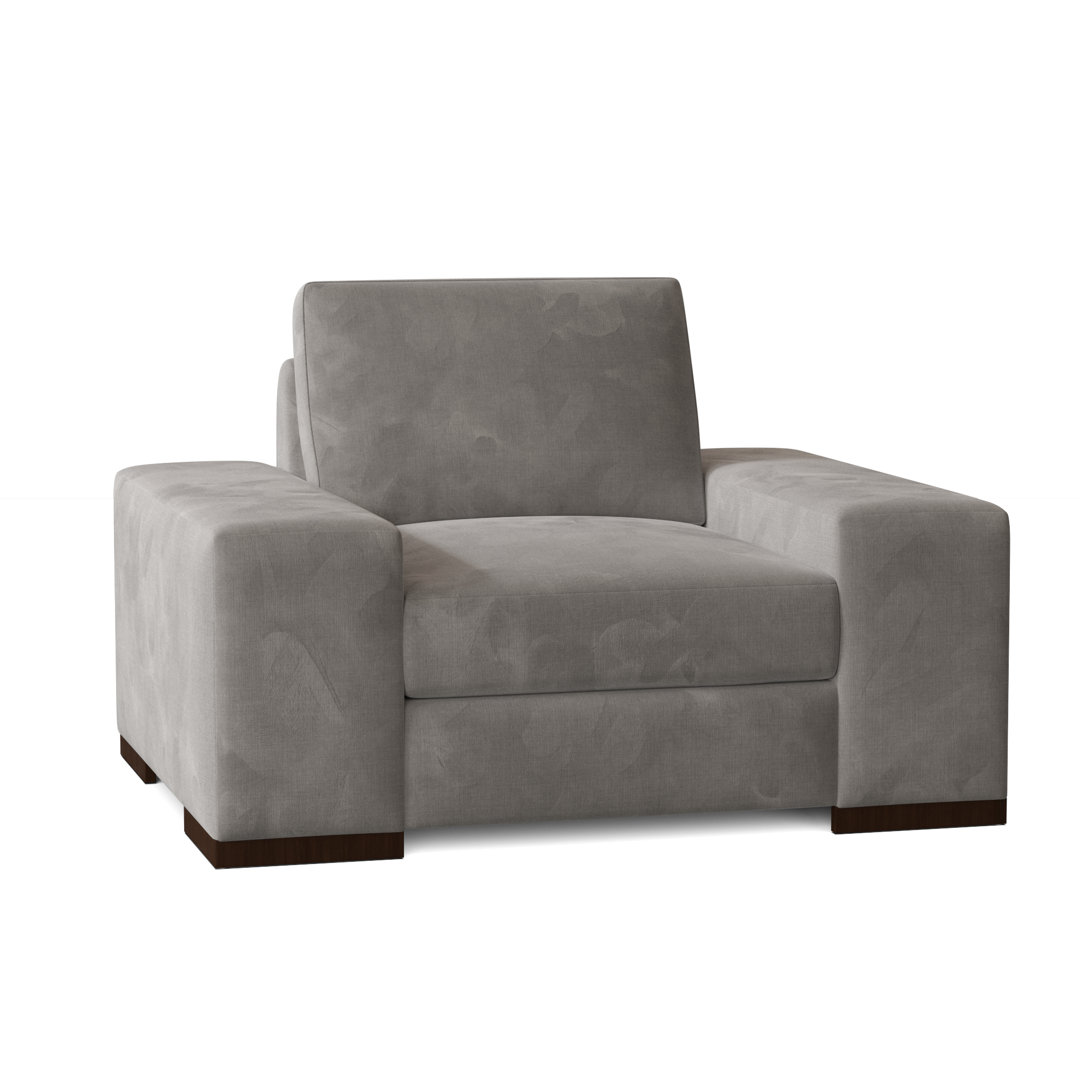 Harrison Upholstered Club Chair Poshbin Leg 