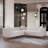 Reznor Velvet L-Shaped Sectional Symmetrical-2012501808
