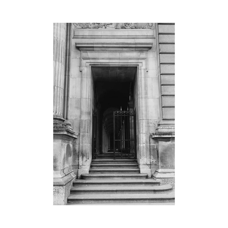 Louvre VII by Bethany Young - Print on Canvas, 30.48cm H x 20.32cm W x 1.91cm D, Wrapped Canvas