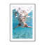 Tortues de mer, ensemble de 2 impressions dans un cadre-276367723-276367724