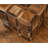 Patchwork Brindle Cowhide Ottoman