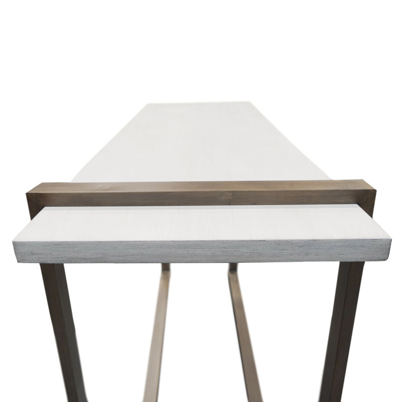 Collection de tables d'appoint 4 pièces Timeothy, blanc