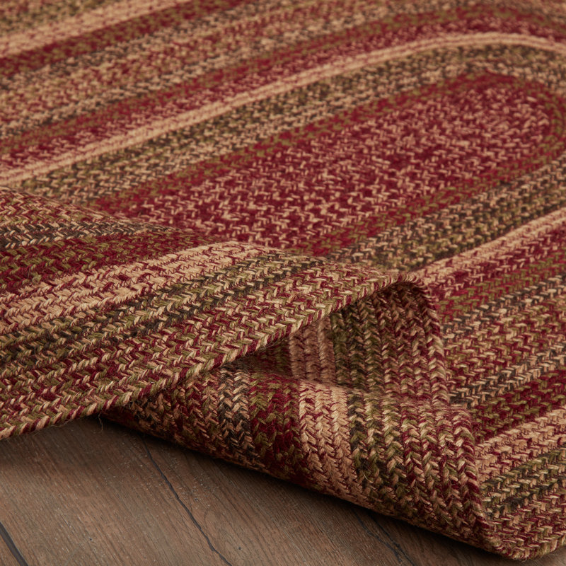Bachet Geometric Indoor Rug, Oval 3" x 5'