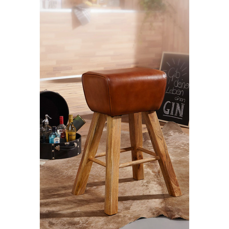 Nathaniel Counter Stool with Metal Frame