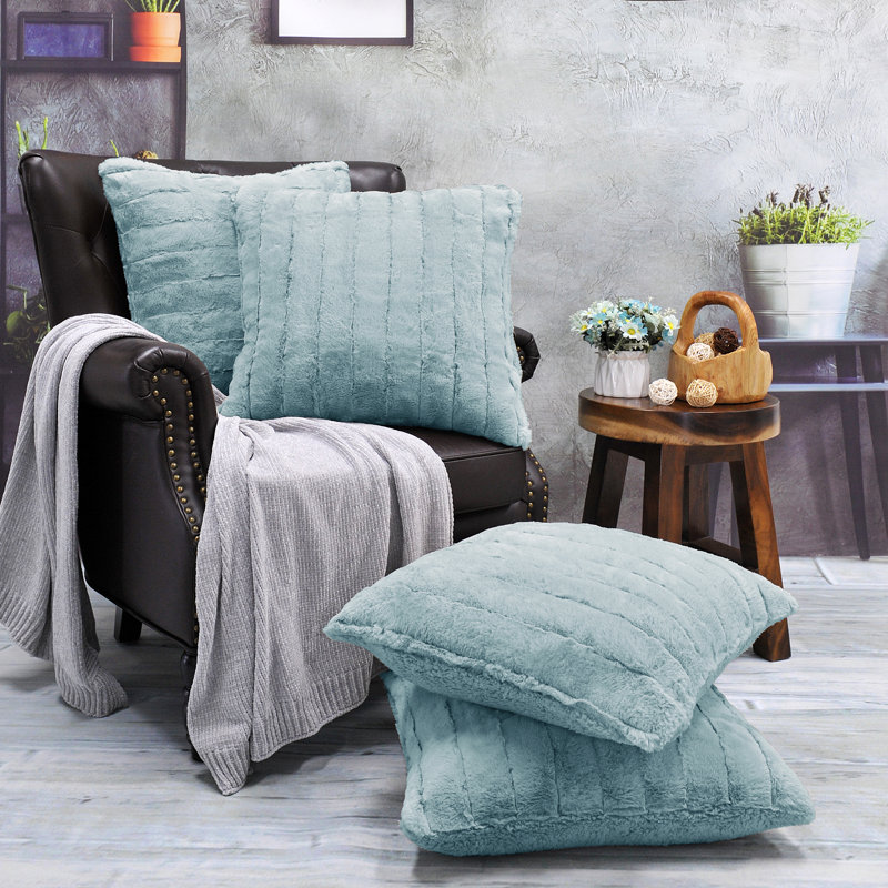 Super Mink Square Pillow Cover, Arona