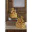 Imperial gold bookends