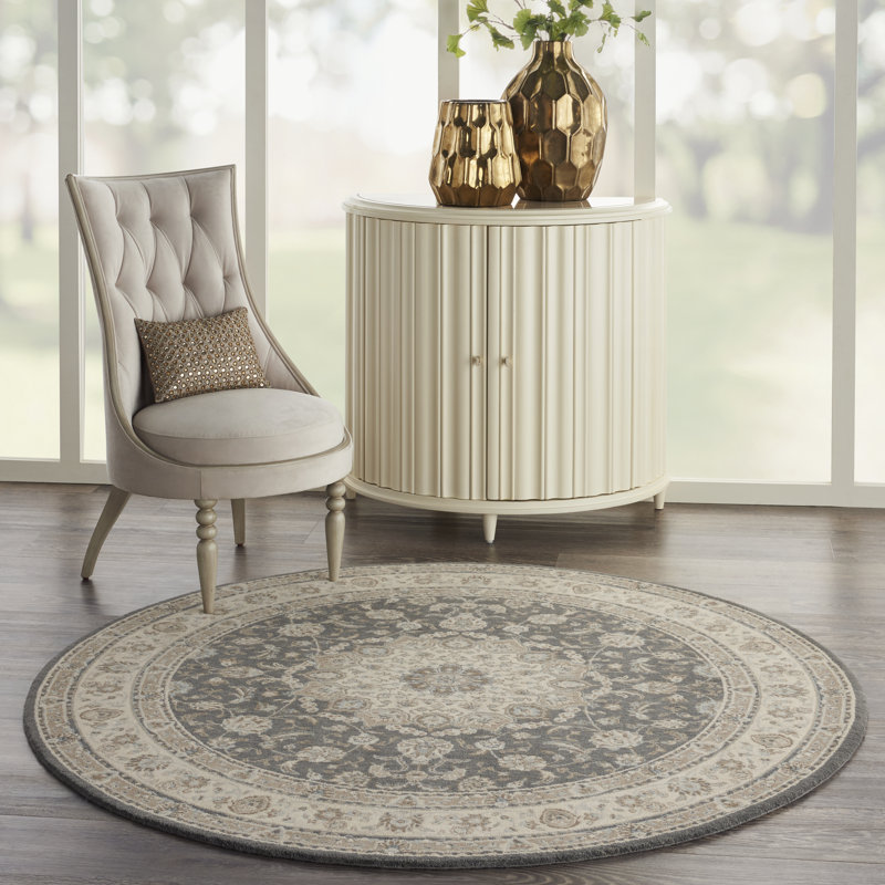Living Treasures Oriental Area Rug, Round 239cm