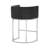 26" Upholstered Counter Stool with Metal Frame-124059858