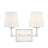 Downtown 2 - Light Dimmable Nickel Vanity Light